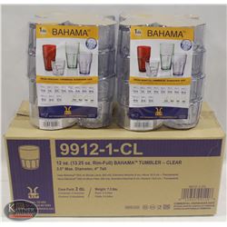 CASE OF 24 NEW BAHAMA TUMBLERS 12OZ