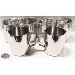 CASE OF 6 NEW JOHNSON ROSE 48 OZ FROTHING PITCHERS