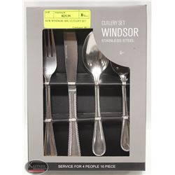 NEW WINDSOR 16PC CUTLERY SET