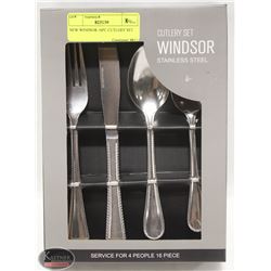 NEW WINDSOR 16PC CUTLERY SET