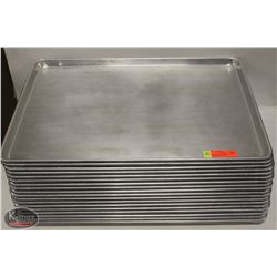 BAILIFF SEIZURE GROUP OF 18 FULL SIZE ALUMINUM BUN