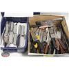 Image 1 : BOX ASST KITCHEN KNIVES & 84 CASPIAN (KEG) STEAK
