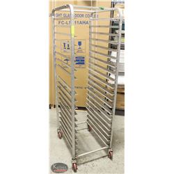 20 TIER ALUMINUM BAKERS RACK 20"X26"X68.5"