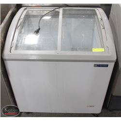 K18) WESTERN  REFRIGERATION GLASS TOP