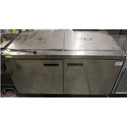 5' DELFIELD DUAL DOOR REFRIGERATED PREP STATION