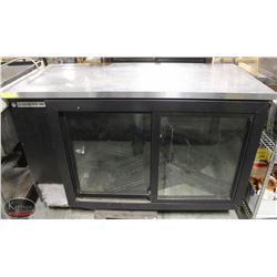 BEVERAGE AIR SLIDING GLASS DOOR BACKBAR COOLER