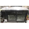 BEVERAGE AIR SLIDING GLASS DOOR BACKBAR COOLER