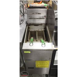 PITCO FRIALATOR S/S DUAL BASKET DEEPFRYER