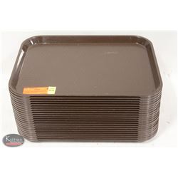 BAILIFF SEIZURE STACK OF 22 CAMBRO 13" X 10"