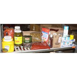 BAILIFF SEIZURE LARGE LOT OF SEALED FOOD PRODUCTS