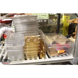 BAILIFF SEIZURE LOT OF VARIOUS POLY CARB FOOD