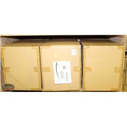 3 CASES OF 2000 ECO-PACKAGING 76MM FLAT LIDS