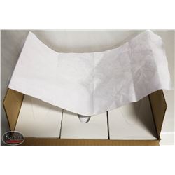 CASE OF #4300P WHITE CLOTH WIPERS. UNKNOWN