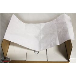 CASE OF #4300P WHITE CLOTH WIPERS. UNKNOWN