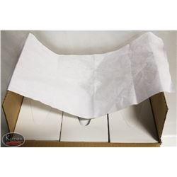 CASE OF #4300P WHITE CLOTH WIPERS. UNKNOWN