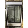Image 1 : TRUE SLIDING GLASS DOOR DISPLAY COOLER
