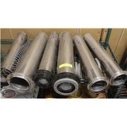 GROUP OF 4 MODULAR SYSTEMS CUP / LID DISPENSER