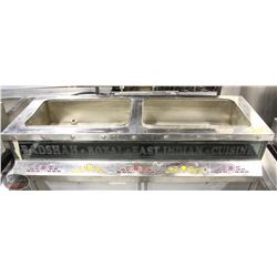 DUAL COLD-WELL COUNTERTOP DISPLAY SERVER