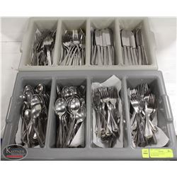 2 TRAYS RESTAURANT SILVERWARE
