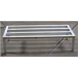 UPDATE 20" X 48" HEAVY DUTY ALUMINUM DUNNAGE RACK