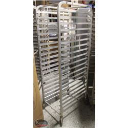20 TIER ALUMINUM BAKERS RACK. 21.5"X26"X68"