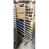 Image 1 : 12 TIER ALUMINUM BAKERS RACK. AS IS. 20"X26"X68"