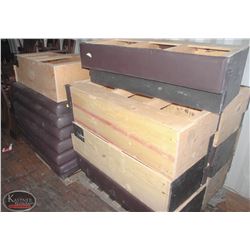 LARGE LOT OF COMMERCIAL BOOTH SEATING