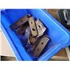 Image 1 : TOTE OF ANTIQUE DOOR HARDWARE