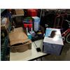 Image 1 : LAMP, OBUS FORME MASSAGE HEAT CUSHION AND ESTATE GOODS