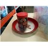 Image 2 : LOT OF COCA COLA GLASSES, JUG, TINS