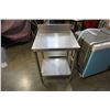 Image 1 : STAINLESS PREP TABLE