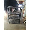 Image 2 : BLACK PLASTIC 4 TIER SHELF