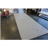 Image 2 : 6 FOOT PLASTIC LIFETIME FOLDING MARKET TABLE