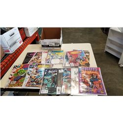 20 bagged and backed comics all #1 of series