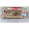 Image 8 : 3 VINTAGE CANADIAN BILLS - 1973  1 DOLLAR, 1979  5 DOLLAR, 1986  2 DOLLAR