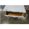 Image 2 : WHITE FRENCH PROVINCIAL ENDTABLE