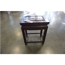 SMALL INLAID ROSEWOOD ENDTABLE