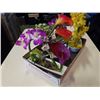 Image 2 : TRAY OF NEW ARTIFICIAL PLANTS