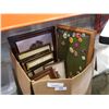 Image 1 : BOX OF PICTURE FRAMES AND PRINTS