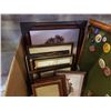 Image 2 : BOX OF PICTURE FRAMES AND PRINTS