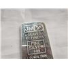 Image 2 : ONE TROY ONCE  .9999 FINE SILVER BAR SERIAL # 73844