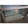 Image 2 : 2 STACKING GLASS DOOR DISPLAY CASES