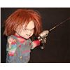 Image 6 : CULT OF CHUCKY SCREEN MATCHED ONE ARM HERO PUPPET HOLDING WORKING HERO DRILL