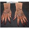 Image 1 : CREATURE ALIEN MONSTER HAND GLOVES WITH CLAWS MATCHED PAIR