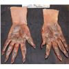 Image 2 : CREATURE ALIEN MONSTER HAND GLOVES WITH CLAWS MATCHED PAIR