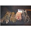 Image 1 : ZOMBIE APOCALYPSE IN LAS VEGAS SCREEN USED ARM HANDS LOT OF 4 MATCHED PAIR 5