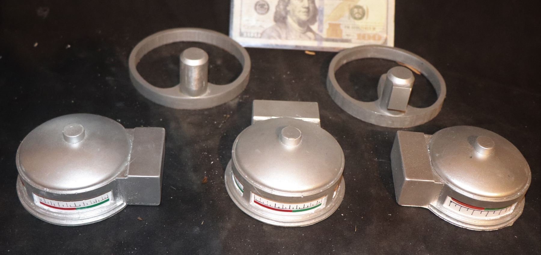 GODZILLA CONTROL ROOM METERS MINIATURE SCREEN USED