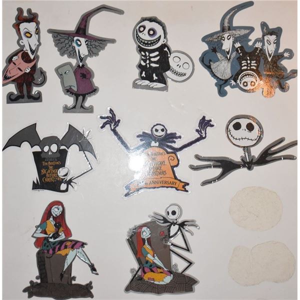 ZZ-CLEARANCE THE NIGHTMARE BEFORE CHRISTMAS STICKER WHOLESALE LOT