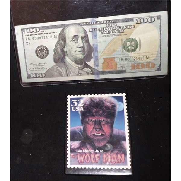 ZZ-CLEARANCE THE WOLF MAN VINTAGE FRIDGE MAGNET