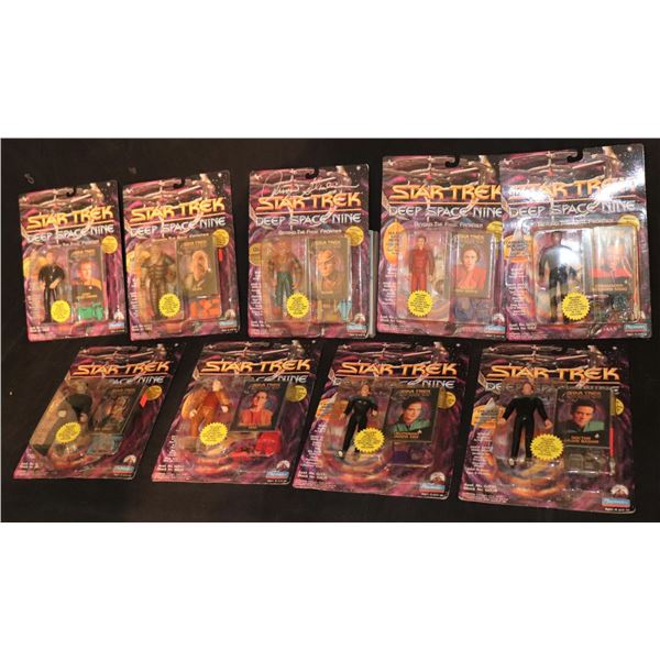 STAR TREK DEEP SPACE NINE ACTION FIGURE LOT OF 10